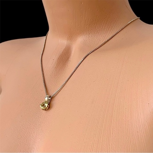 925 Sterling Silver Necklace Round - Picture 2 of 9